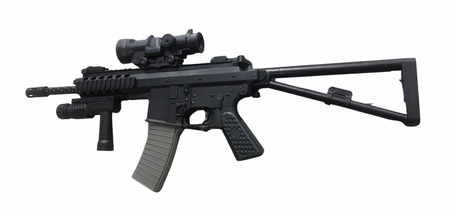 Replika sprężynowa karabinu PDW - czarny