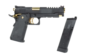 Pistolet ASG East Crane EC-2104 Czarno-złoty