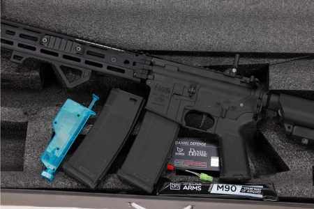 Karabinek ASG Specna Arms Daniel Defense® RIS III 12.5'' SA-E28 EDGE™ HAL 2™ ETU Gen. 2 Czarny