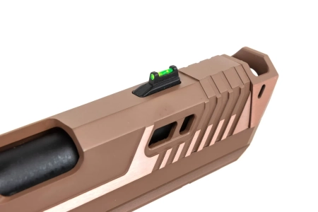 Pistolet ASG SRC Sahara Viper DUAL POWER z walizką transportową i magazynkiem CO2 Flat Dark Earth