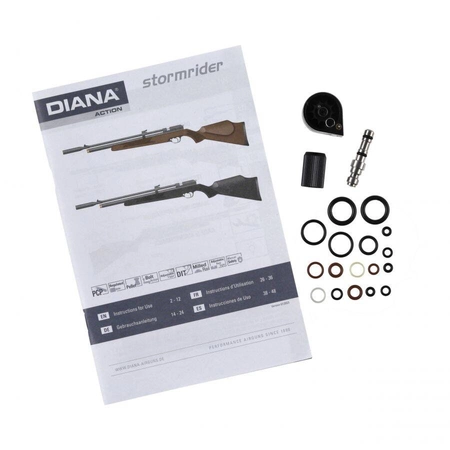 Wiatrówka Diana PCP Stormrider 4,5 mm Ek < 17J drewno