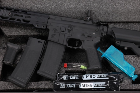 Karabinek ASG Specna Arms RRA SA-P25 PRIME™ Aster II ETU BLDC™ Czarny