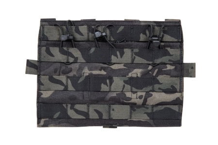 Panel Ładownica Ape Force Gear na 3 magazynki M4/M16 Flat MC Black