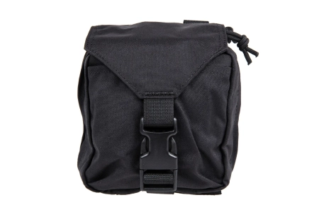 Apteczka zrywana z panelem Molle Wosport Czarna
