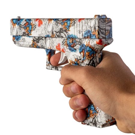 Pistolet sprężynowy na żelowe kulki G17 - dino