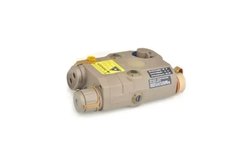 Pojemnik na akumulator - replika AN/PEQ-15 - dark earth