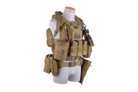 Kamizelka taktyczna typu Plate Carrier - oliwkowa