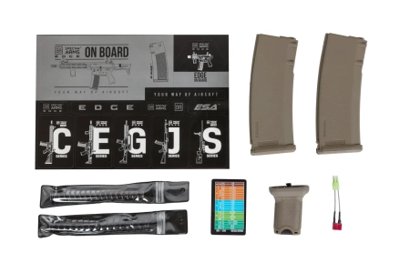 Karabinek ASG Specna Arms RRA SA-P07 PRIME™ HAL™ ETU z silnikiem bezszczotkowym Half-Tan