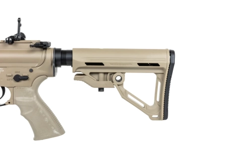 Karabinek ASG ICS Airsoft CXP-UK1 Captain FET Tan