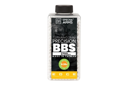 Kulki precyzyjne 0,30g Specna Arms EDGE ULTRA™ BIO - 2700 szt - białe - butelka