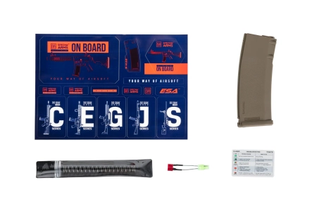 Karabinek ASG Specna Arms SA-F01 FLEX™ GATE X-ASR Gen.2 Half-Tan