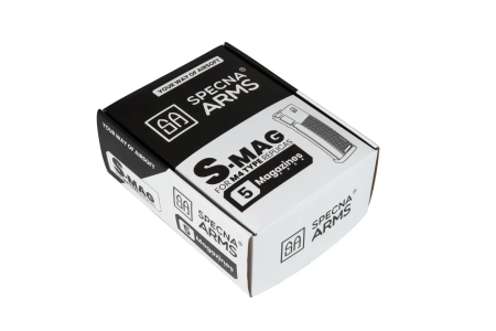 Zestaw 5 magazynków S-Mag Mid-Cap na 125 kulek - Chaos Grey