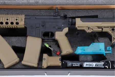 Karabinek ASG Specna Arms RRA SA-E05 EDGE™ HAL 2 ETU Light Ops Stock Gen. 2 Half-Tan