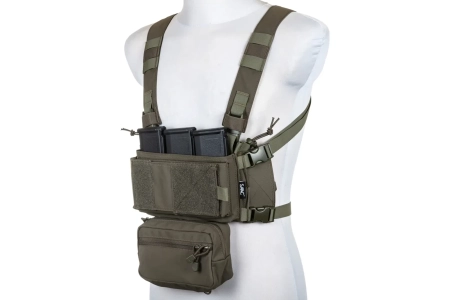 Kamizelka taktyczna typu Chest Rig Specna Arms Tactical Adaptive V2 Oliwkowa