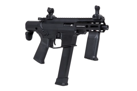Replika pistoletu maszynowego Golden Eagle/EMG Angstadt Arms UDP-9 4'' Czarna