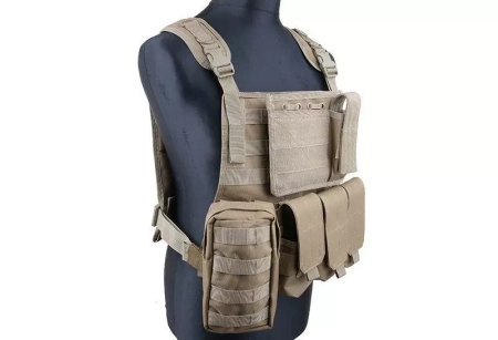 Kamizelka taktyczna typu MBSS Plate Carrier - coyote