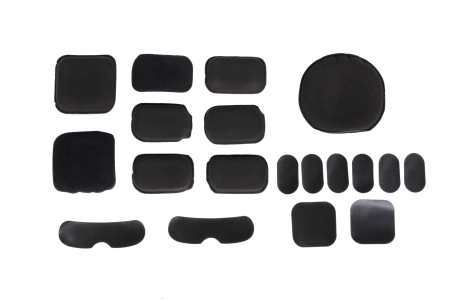 Zestaw poduszek do hełmu FAST SF Wosport Czarny