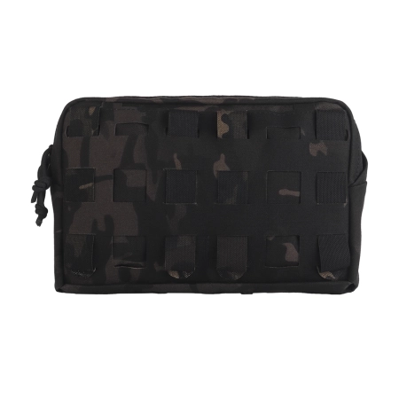 Kieszeń uniwersalna Wosport Cargo 6x3 Laser Cut Poziome MC Black