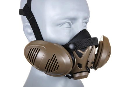 Maska Tactical Respirator Modeling Mask Tan