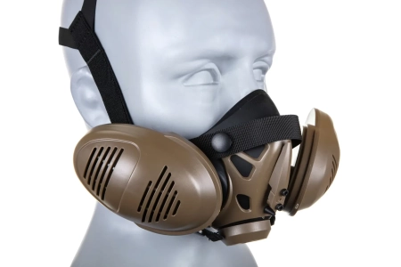 Maska Tactical Respirator Modeling Mask Tan