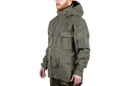 Kurtka Softshell Emersongear Blue Label “Dimorphic Egret” Ranger Green