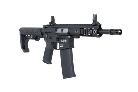 Karabinek ASG Specna Arms SA-F04-RL FLEX™ Light Ops Stock/ New Receiver HAL ETU™ Gen. 2 Czarny