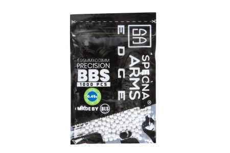 Kulki precyzyjne Specna Arms EDGE™ BIO 0.45g - 1000szt - białe