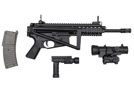 Replika sprężynowa karabinu PDW - czarny