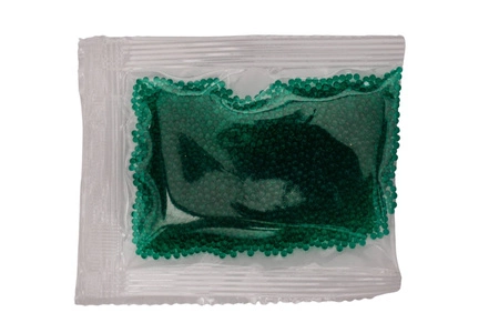 Kulki żelowe 7-8mm saszetka 3000szt. - zielone