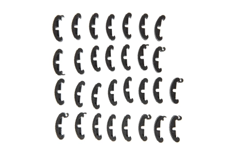 Zestaw klipsów na szynę RIS