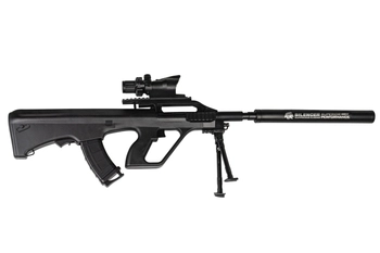 Replika sprężynowa karabinu AUG - czarny