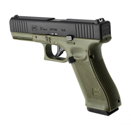 Pistolet wiatrówka Glock 17 gen5 4,5 mm BB zielony