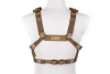 Kamizelka taktyczna Chest Rig typu Low Profile - Coyote Brown