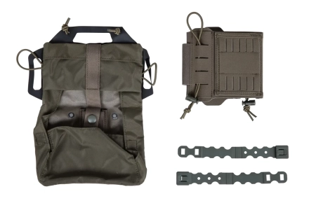 Taktyczna apteczka zrywana z panelem Molle Wosport Ranger Green