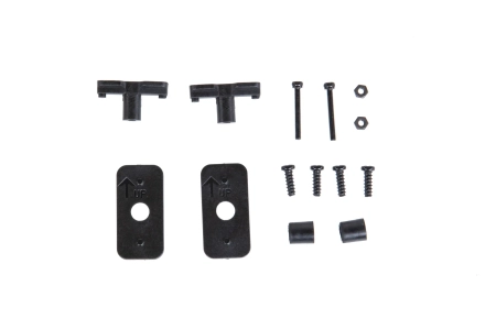 Adapter słuchawek typu Comtac Woport na szyny typu ARC (Typ AMP) Gen 5 Czarny