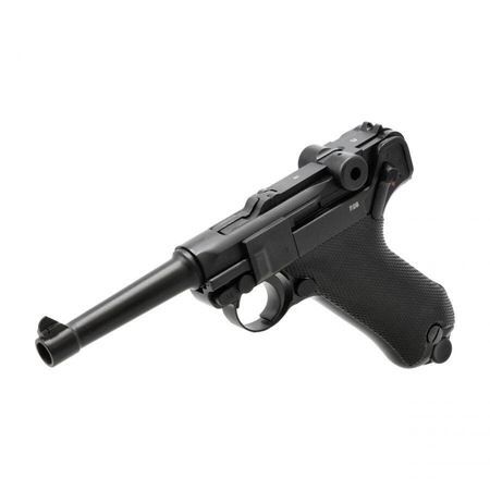 Pistolet wiatrówka Walther P.08 blowback 4,5 mm BB CO2