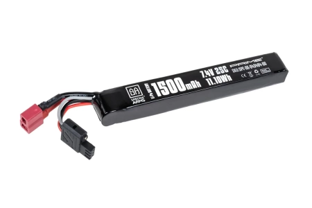 Akumulator Li-Po Specna Arms x Gens Ace 1500 mAh 25C 2S1P 7.4V T-Deans G-Tech