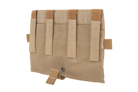 Panel Ładownica Ape Force Gear na 3 magazynki M4/M16 Flat Coyote Brown