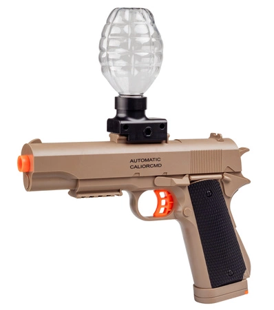Pistolet elektryczny na żelowe kulki Colt 1911 - tan