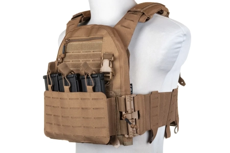 Kamizelka Taktyczna typu Plate Carrier Specna Arms QR II Tactical Tan