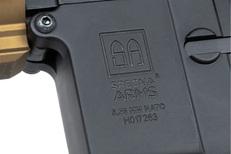 Karabinek ASG Specna Arms SA-PH20 PRIME™ Aster II ETU z silnikiem bezszczotkowym Chaos Bronze