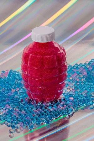 Kulki żelowe 7-8mm granat 50000 szt. - różowe