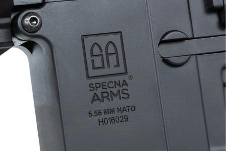 Karabinek ASG Specna Arms SA-PH21 PRIME™ Aster II ETU z silnikiem bezszczotkowym Czarny