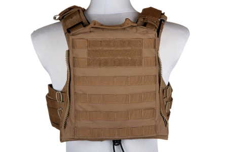 Kamizelka taktyczna Plate Carrier Trias PRIMAL GEAR Coyote Brown