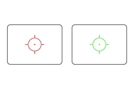 Replika celownika kolimatorowego TO552 - czarna