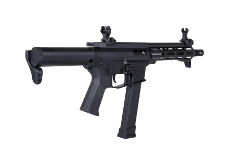 Replika pistoletu maszynowego Golden Eagle/EMG Angstadt Arms UDP-9 7'' Czarna