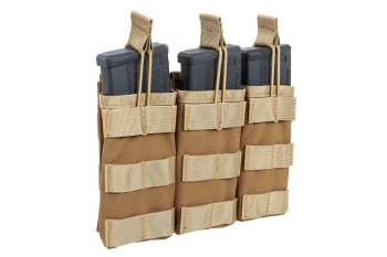 Potrójna ładownica typu Open na magazynki  M4/M16 Specna Arms Tactical Tan