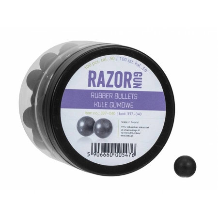 Kule gumowe RazorGun 50 kal. .50 / 50 szt.