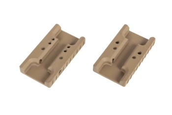 Płytki montażowe Cybergun Canik TP9 z rączką przeładowania FDE