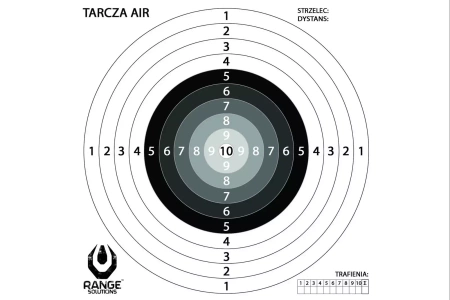 Tarcze strzeleckie AIR do wiatrówki - 100 szt.